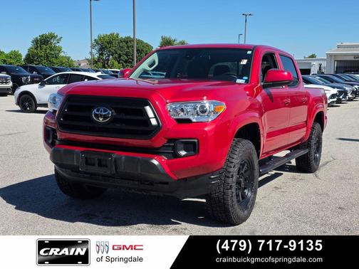 Barcelona Red Metallic 2023 Toyota Tacoma SR