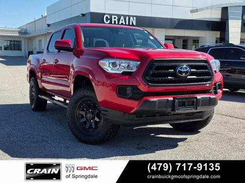 Barcelona Red Metallic 2023 Toyota Tacoma SR