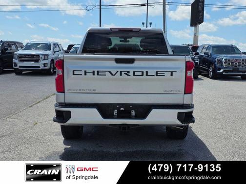 Silver Ice Metallic 2021 Chevrolet Silverado 1500 Custom