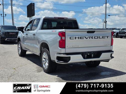 Silver Ice Metallic 2021 Chevrolet Silverado 1500 Custom