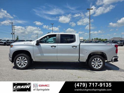 Silver Ice Metallic 2021 Chevrolet Silverado 1500 Custom