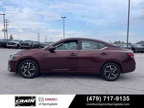 Rosewood Metallic 2025 Nissan Sentra SV