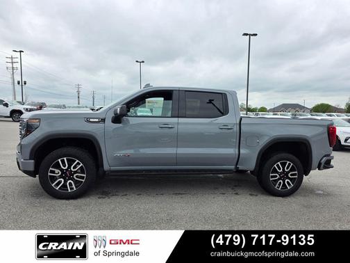 Gray 2024 GMC Sierra 1500 AT4