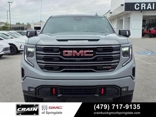 Gray 2024 GMC Sierra 1500 AT4