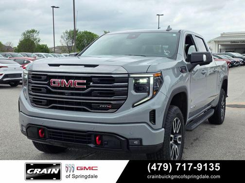 Gray 2024 GMC Sierra 1500 AT4