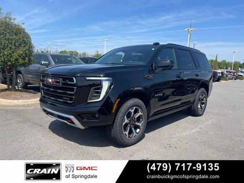 Onyx Black 2026 GMC Yukon 4WD AT4 Ultimate