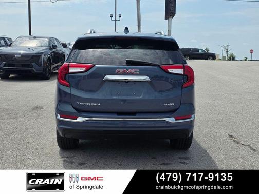 Downpour Metallic 2024 GMC Terrain Denali