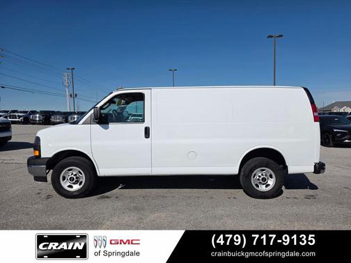 Summit White 2023 GMC Savana 2500 Work Van