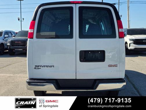 Summit White 2023 GMC Savana 2500 Work Van