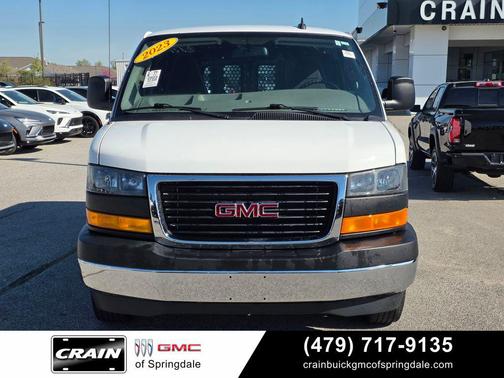 Summit White 2023 GMC Savana 2500 Work Van