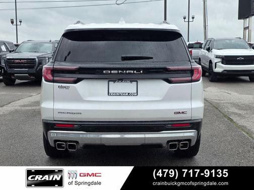 White Frost 2024 GMC Acadia Denali