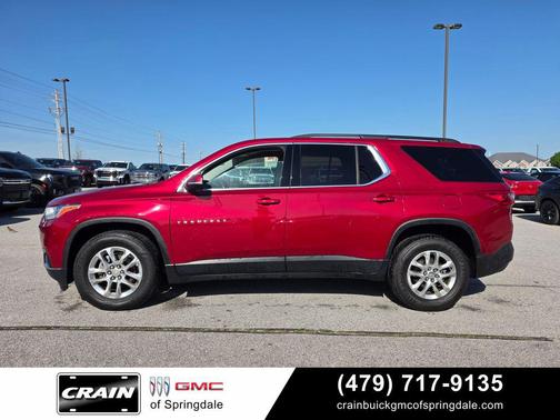 Red Tintcoat 2020 Chevrolet Traverse LT Cloth