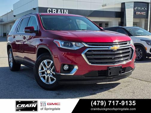 Red Tintcoat 2020 Chevrolet Traverse LT Cloth