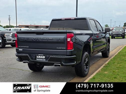 Shadow Gray Metallic 2021 Chevrolet Silverado 1500 Custom Trail Boss