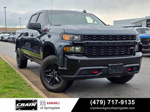 Shadow Gray Metallic 2021 Chevrolet Silverado 1500 Custom Trail Boss