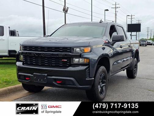 Shadow Gray Metallic 2021 Chevrolet Silverado 1500 Custom Trail Boss
