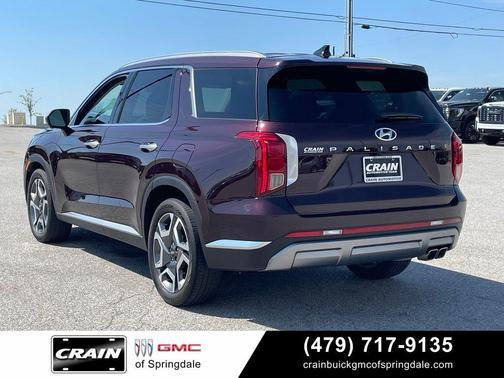 Burgundy 2024 Hyundai PALISADE Limited