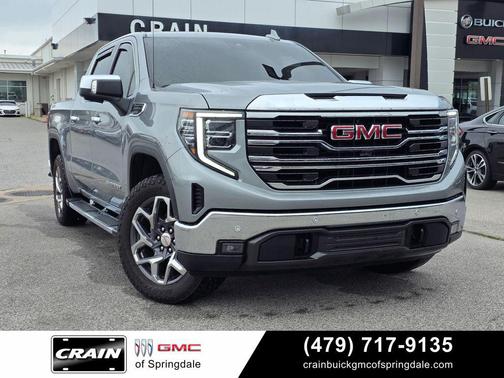 Sterling Metallic 2025 GMC Sierra 1500 SLT