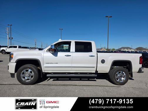 White Frost 2018 GMC Sierra 3500 Denali