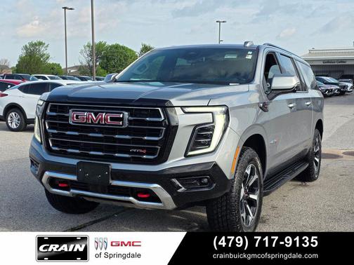 Sterling Metallic 2025 GMC Yukon XL 4WD AT4