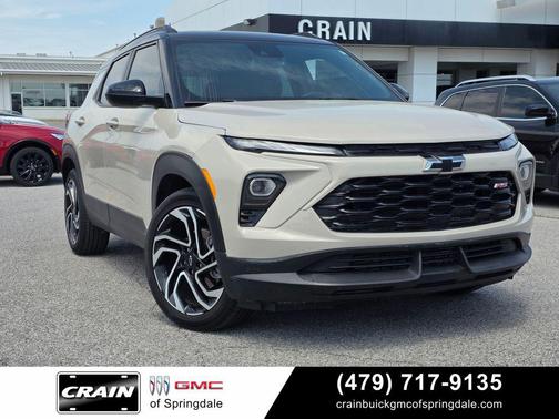 Summit White 2026 Chevrolet Trailblazer RS