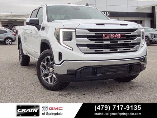Summit White 2026 GMC Sierra 1500 SLE