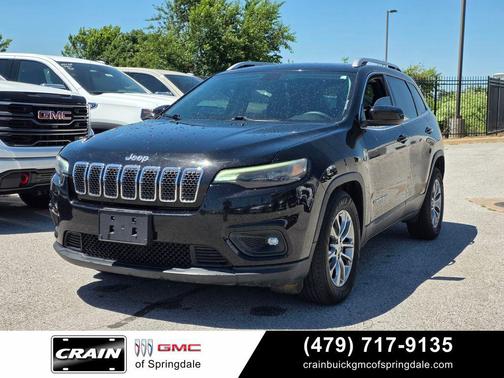 Diamond Black Crystal Pearlcoat 2019 Jeep Cherokee Latitude Plus