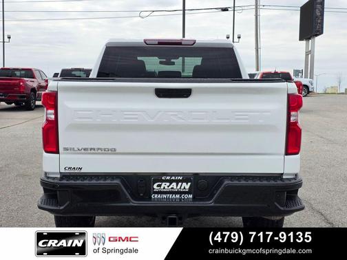 Summit White 2022 Chevrolet Silverado 1500 Limited Custom Trail Boss