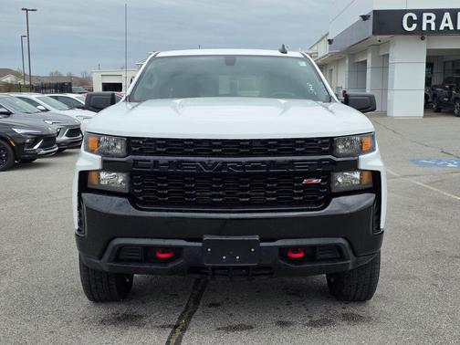 Summit White 2022 Chevrolet Silverado 1500 Limited Custom Trail Boss