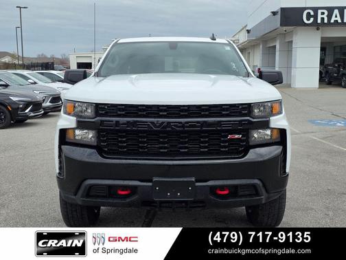 Summit White 2022 Chevrolet Silverado 1500 Limited Custom Trail Boss
