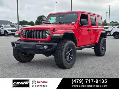 Red Clearcoat 2025 Jeep Wrangler Rubicon