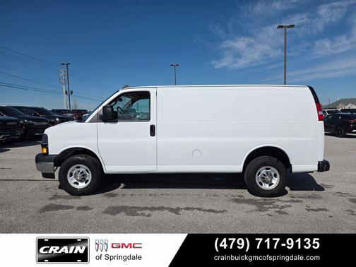 Summit White 2024 Chevrolet Express 2500 Work Van