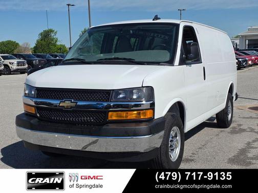 Summit White 2024 Chevrolet Express 2500 Work Van