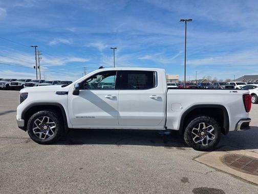 Summit White 2026 GMC Sierra 1500 SLE