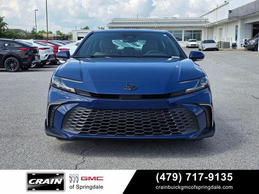 Blue 2025 Toyota Camry SE