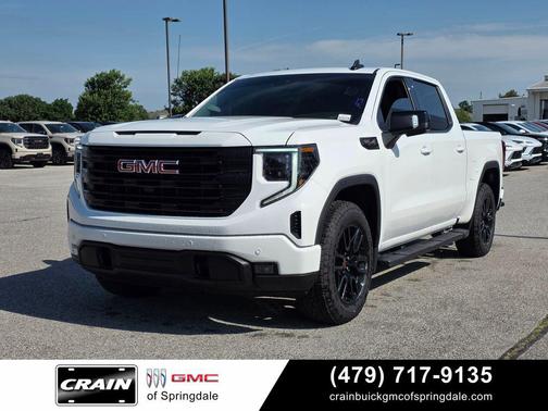 Summit White 2026 GMC Sierra 1500 Elevation