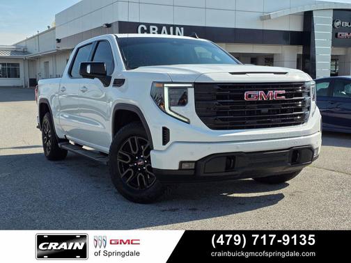 Summit White 2026 GMC Sierra 1500 Elevation
