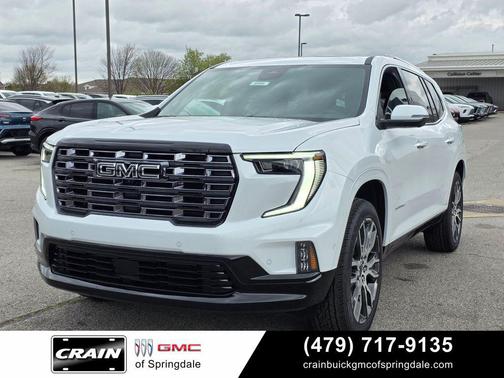 White 2026 GMC Acadia Denali