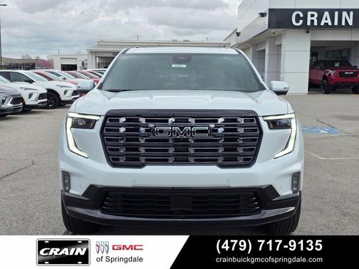 White 2026 GMC Acadia Denali