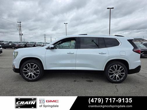 White 2026 GMC Acadia Denali