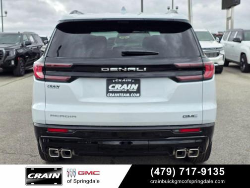 White 2026 GMC Acadia Denali