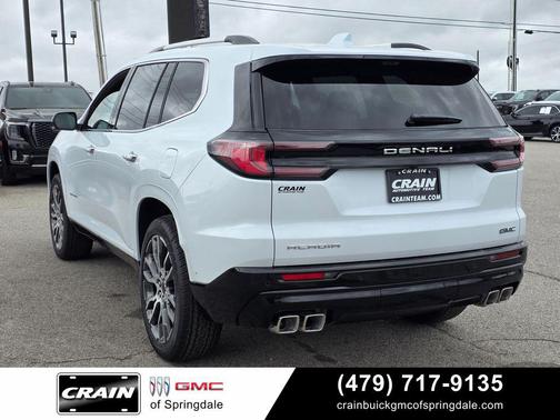 White 2026 GMC Acadia Denali