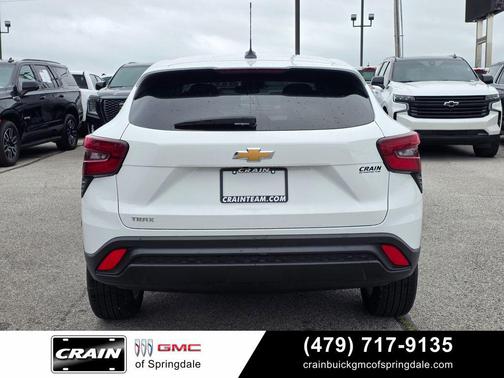 Summit White 2025 Chevrolet Trax LS