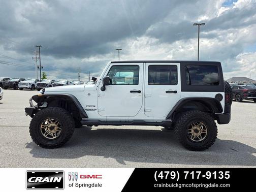 Bright White Clearcoat 2017 Jeep Wrangler Unlimited Sport