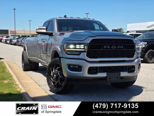 Billet Silver Metallic 2022 RAM 3500 Limited Crew Cab 4x4 8' Box