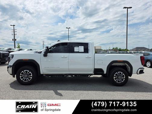 Summit White 2024 GMC Sierra 2500 SLE