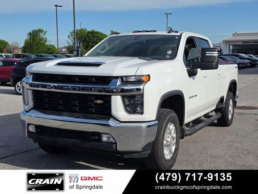 Summit White 2022 Chevrolet Silverado 3500 LT