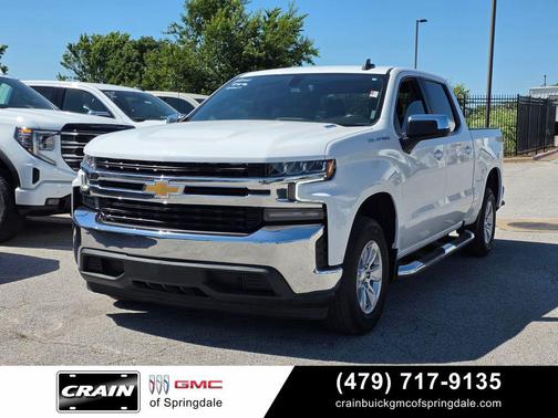 Summit White 2021 Chevrolet Silverado 1500 LT