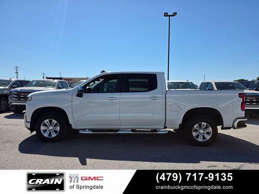 Summit White 2021 Chevrolet Silverado 1500 LT