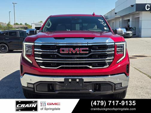 Volcanic Red 2026 GMC Sierra 1500 SLT